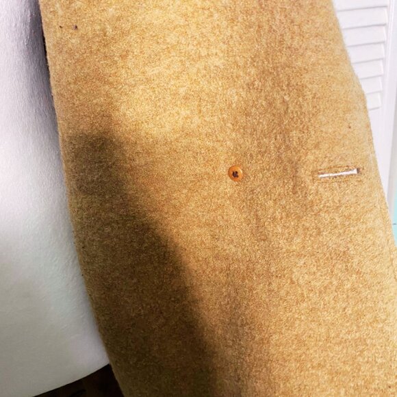 J Crew Italian Boiled Wool Toapcoat, Size 14 - Picture 10 of 13